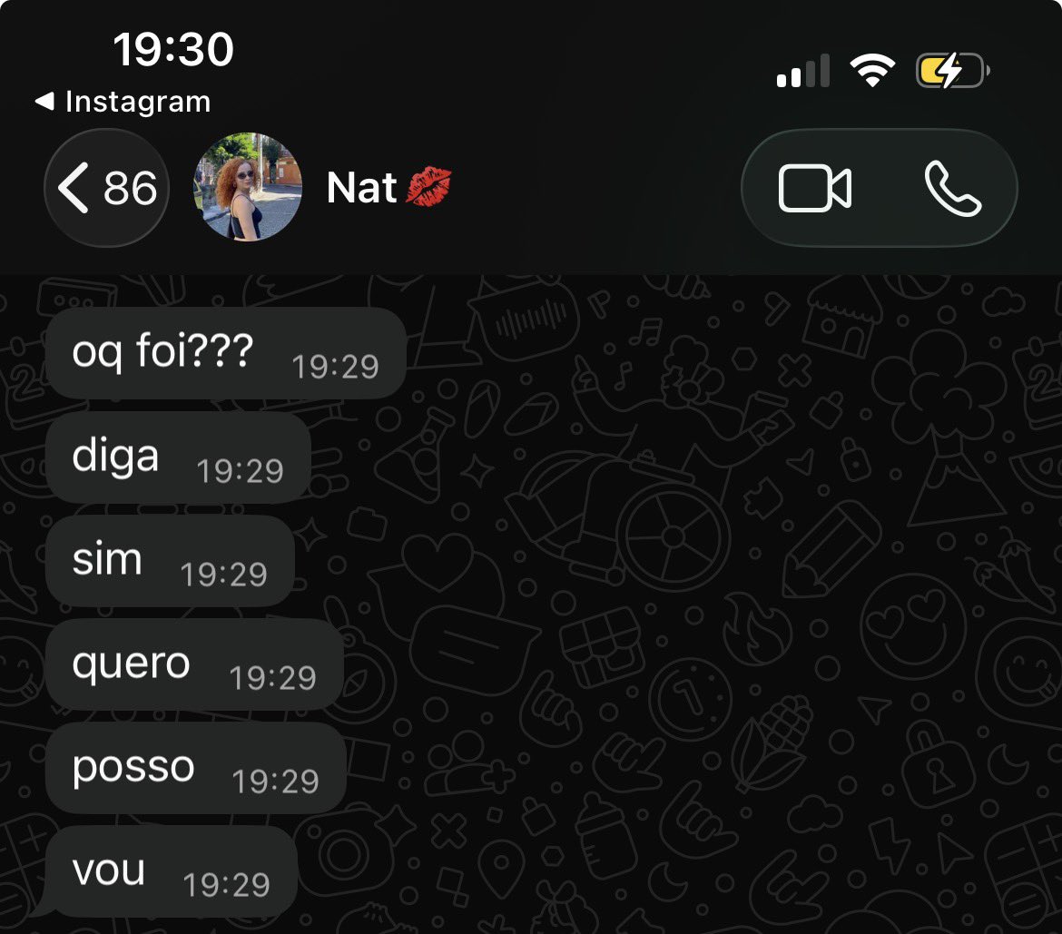 icarosimon1's tweet photo. eu mandei um oi tá fazendo o q https://t.co/GPlJclRU1i