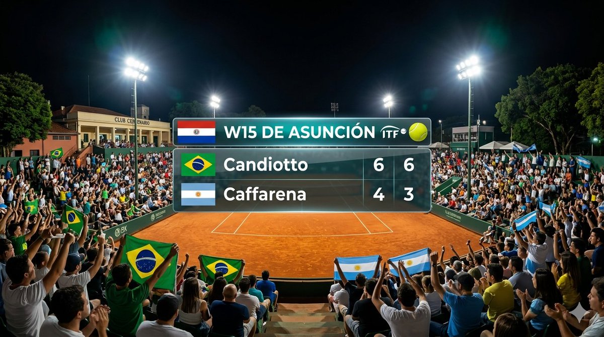 JuanPTeixeiraCM's tweet photo. ITF W15 de Asunción 🎾🇵🇾 | Ronda 1️⃣

Candiotto 🇧🇷 6️⃣ | 6️⃣
Caffarena 🇦🇷 4️⃣ | 3️⃣

#ITF #W15Asuncion #Asuncion #Paraguay #Candiotto #Caffarena #Brasil #Argentina https://t.co/POOnzzehW9