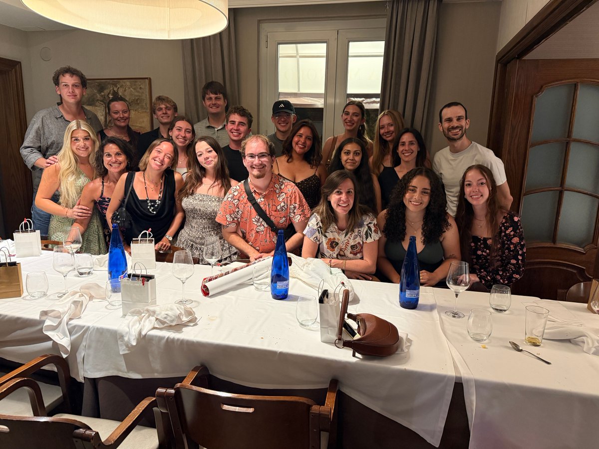 kstatespanish's tweet photo. Day 30 #KSUSummerSpain2026 - Our LAST day in Pamplona spent packing our suitcases, making final purchases, eating some of our favorite things, and having a final celebration dinner with our ILCE profs! Tomorrow between 5:30am-noon we head home or to our next travel destinations! https://t.co/VHRHHTDIy1