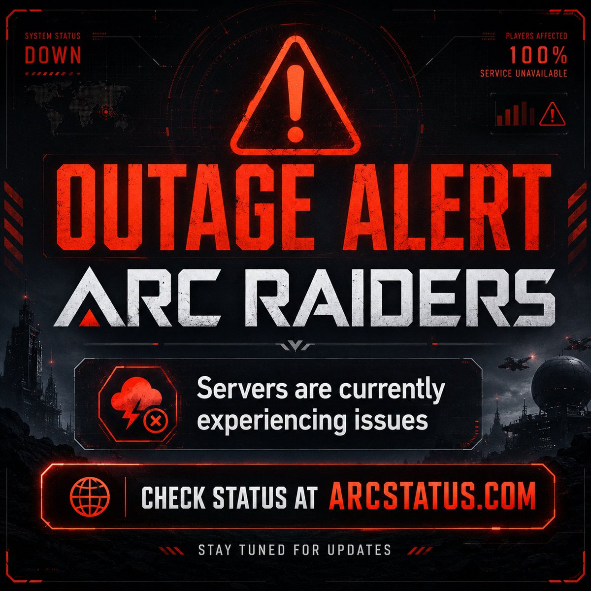 ArcStatusLive tweet picture