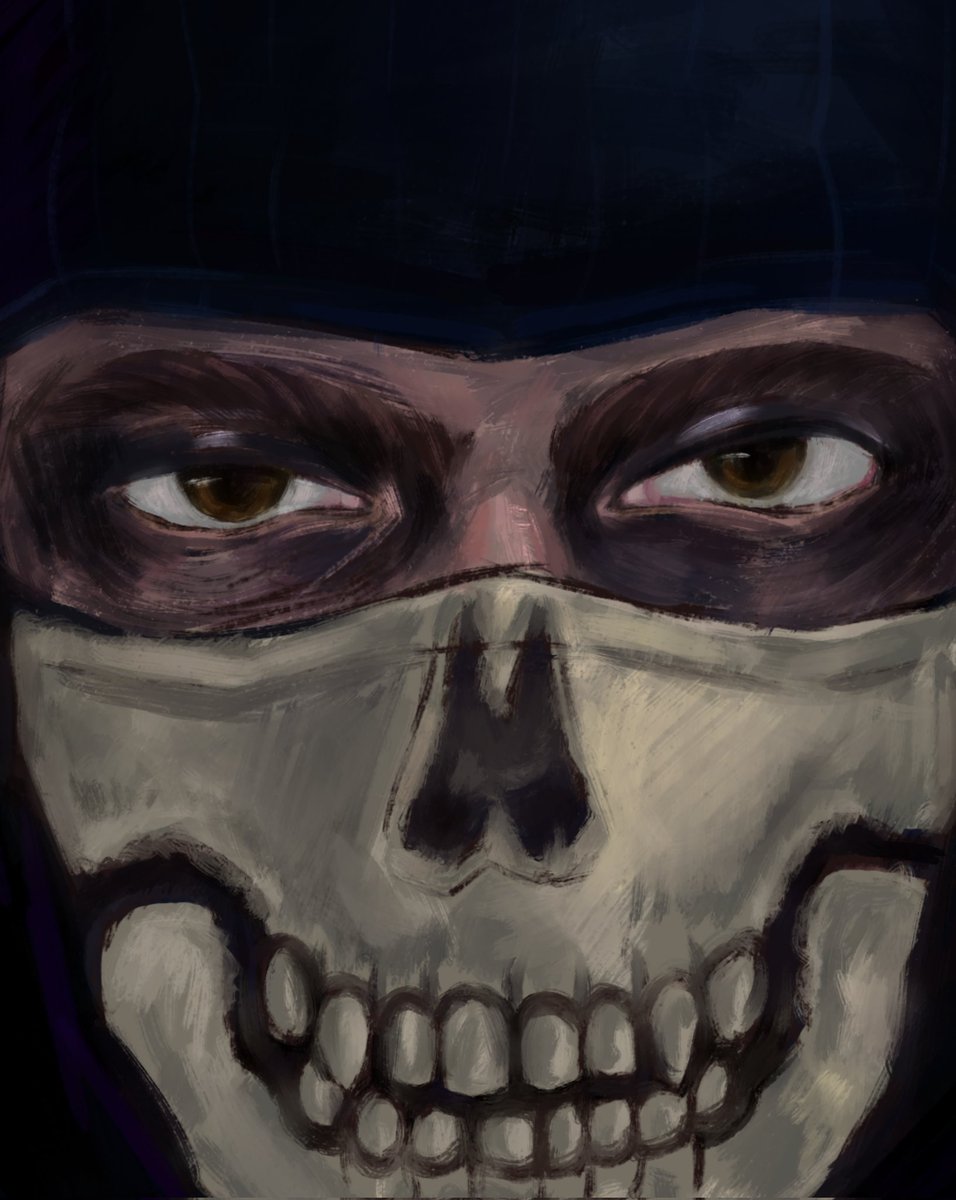 PsychoBunnyart's tweet photo. Uf cada vez aprendo un poco mas en el arte digital.
El detalle es que la calidad siempre se baja, Odio mucho eso.
#ghost #könig #coD #mw2
#simonghostriley #ghostmw2 #callofduty https://t.co/WefBC1JXWl