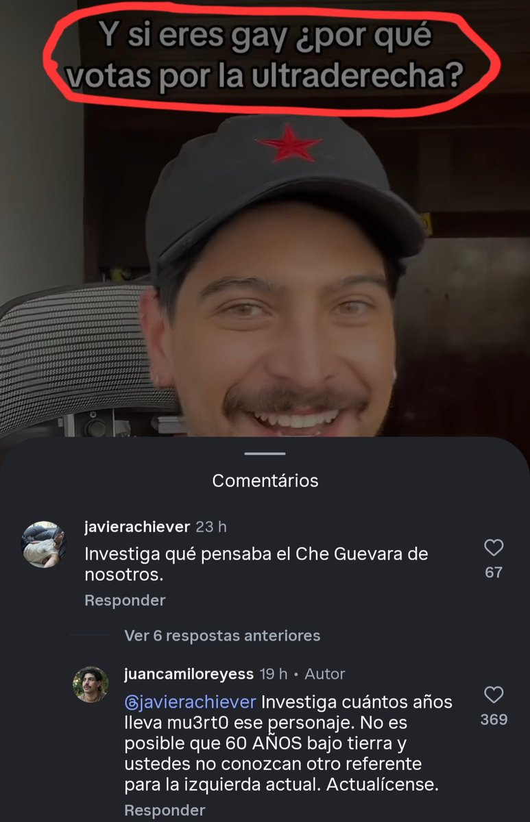 MasAllaDelTweet's tweet photo. @juancamiloredi @ElOtroGuero Es curiosa tu pregunta. Sobre todo despues de haber subido un post estigmatizando la libertad política individual a través de la orientación sexual y cuando te confrotaron con el mismo recurso mezquino lo mandaste a "actualizarse". Sos espejo de tus propios prejuicios parcero. 🫰🏻 https://t.co/QmJ8VT5YYX