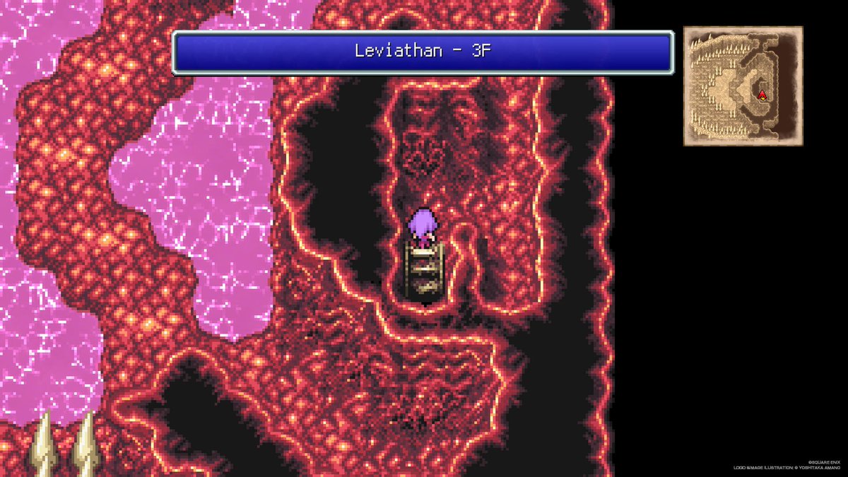 bcallaghan's tweet photo. I always enjoy the trope of having a dungeon inside a large beast.
#FinalFantasyII https://t.co/KEpOBVWbGC