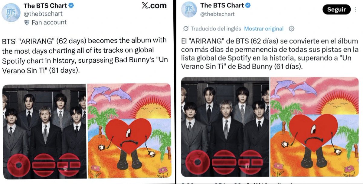 jmlikecrazy_'s tweet photo. RT PARA DIFUNDIR‼️

Si no transmitimos Arirang como el primer día #BTS puede perder este récord, necesitamos volver a reingresar todas las canciones de Ari en el chart, actualmente solo tenemos 9, nos quedamos en 62 días, mientras que otro álbum lleva (11 días) y sigue sumando 🚨 https://t.co/LLBblzYI2y
