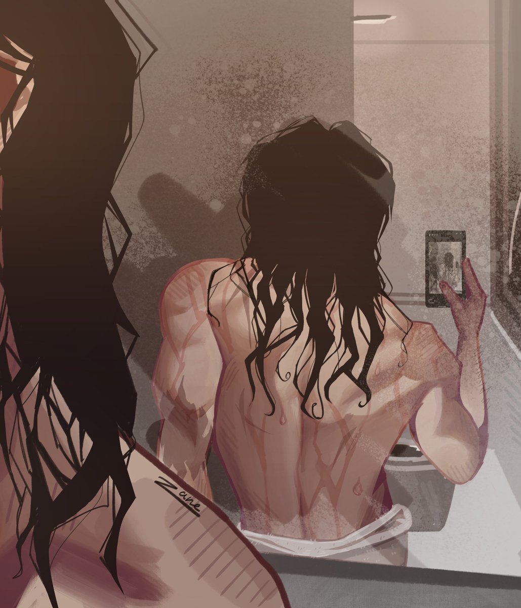 WiltedHyacinth_'s tweet photo. Not my usual type of art cause I’m scared to post this kinda stuff but I liked how it turned out gulp.

#aizawashouta https://t.co/3ql9CnWrmM