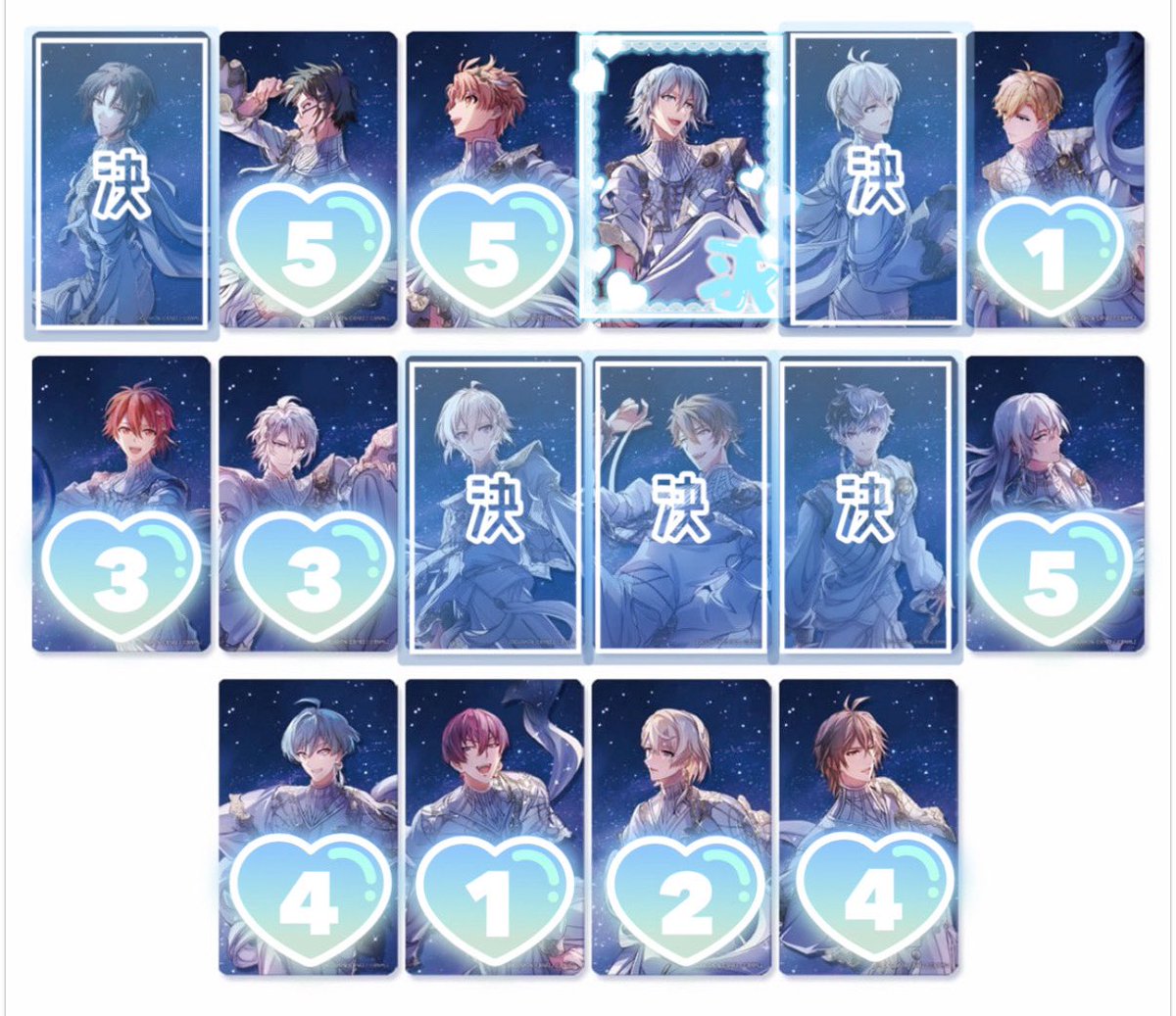 rabitto_0610's tweet photo. 【交換】
アイドリッシュセブン アイナナ
ビズログ 表紙 クリアカード クリカ 
10.5th Chronicle of Star ビーズログ ファミ通

譲：大和5、三月5、ナギ1、陸3、楽3、千5、悠4、巳波2、虎於4

求：環

5BOX予約済

🍀︎リトリン必読
🍀︎お声がけ時は郵送📮or🤝手渡しの記載をお願いします。
🍀︎数字無記載は4
🍀︎郵送交換希望▶大阪手渡し 平日のみ
🍀︎1～でも可能ですが、お声かけ被る際は纏めての方優先