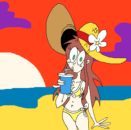 CartoonySid's tweet photo. summer monika https://t.co/xePYRPMiNu