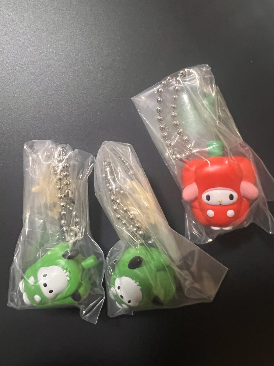 beeim16's tweet photo. 【交換】サンリオキャラクターズ
ベジタブルビスケット＆チャーム

譲：クロミ×2、マイメロ×2、ポムポムプリン、ポチャッコ×2

求：ペックル、キティ

郵送での交換希望です！
よろしくお願いします！ https://t.co/yLIkQcQVkC