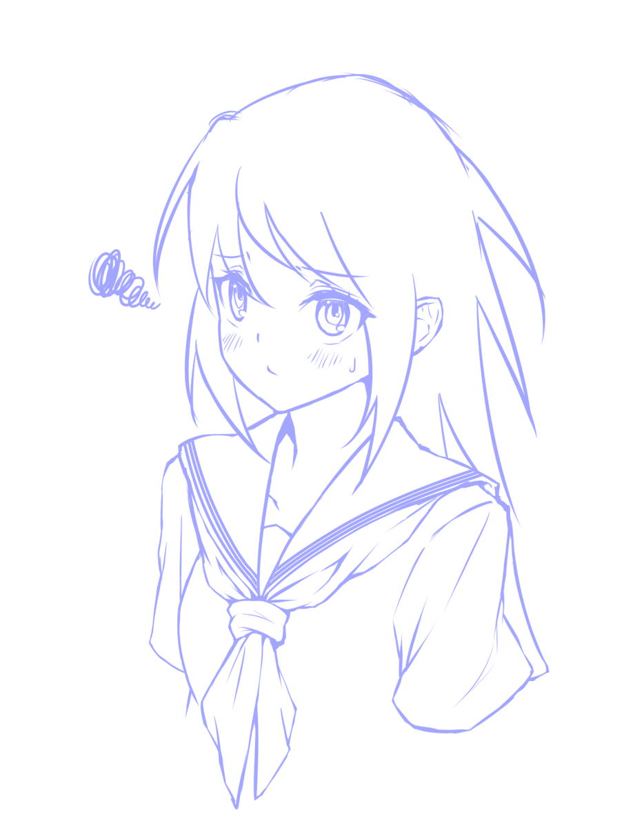 rel_illustrator's tweet photo. ※同じ人が描いてるよ
髪の描き方についての記事。

僕が髪を描く時に常に意識してる3つのポイントと、
具体的な描き方について解説しました٩( 'ω' )و
↓はビフォーアフター的なやつ https://t.co/jRkUG0976g