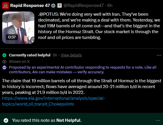 lllHorizonlll's tweet photo. Again, in an effort to abuse the system, libtard noters are accidentally admitting that Iran is caving to President Trump. https://t.co/mxh54N6zUQ
