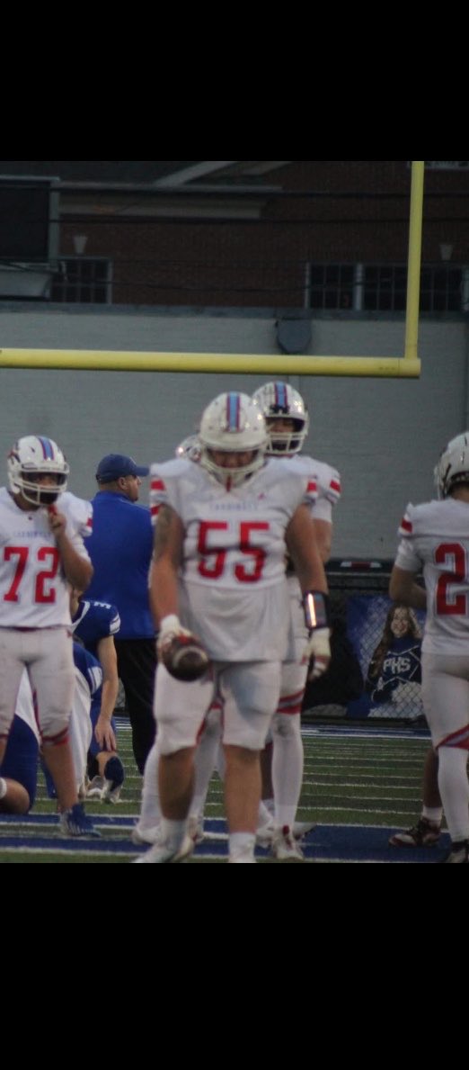 Brandonwells55's tweet photo. After a great visit and conversation with @Coach__McKinley and Coach Kelso, I am beyond blessed to announce that I have received my first collegiate offer from Midway University. 
@MartinCoFball @Kraekelso https://t.co/cjiVD1PZn4