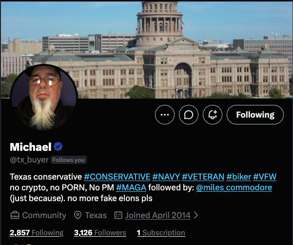 JayJosephVet's tweet photo. Join these 4 United States Veterans in assisting them as they build a foundation:

@van_clutch USMC Vet

@gitarmanNM505 US Navy Vet

@PhilBendon US Army Vet

@tx_buyer US Navy Vet

Do you have a spot for them and meet some great new friends? https://t.co/KaLIo6wvxt