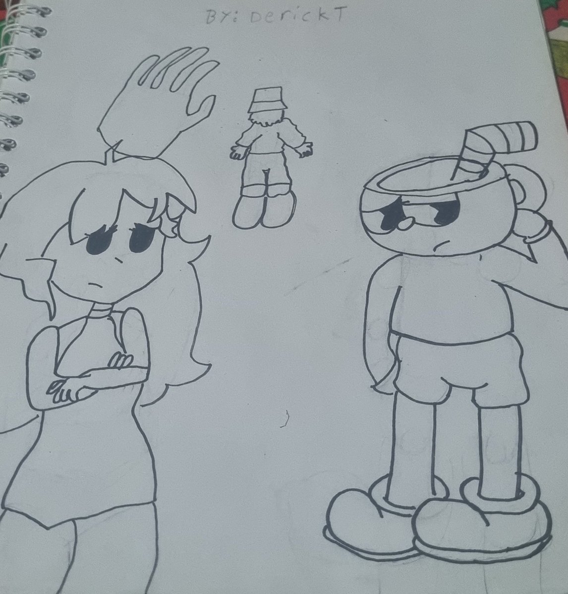DericKT2021's tweet photo. Well, let's just say I'm thinking of giving up drawing because I haven't improved much. I've been drawing for 7 years and I'm not getting any better. This will probably be the last thing I upload related to drawing. Thanks for your support, and thanks for the only 3 comments, guy https://t.co/yTtxAlDEbu