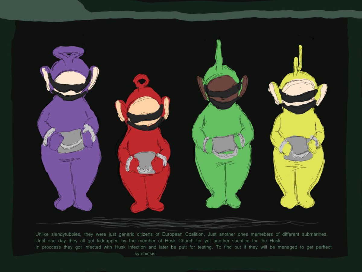 FACtoryus15's tweet photo. Decided to make an Au where i merged together slendytubbies and barotrauma
#slendytubbies #slendytubbies3
(Sry for my bad english) https://t.co/msIpjU6TU7