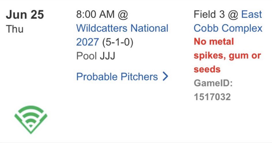 DylanRodkin's tweet photo. I will be pitching Thursday June 25th for SBA Tucci National 2027, at East Cobb Field 3, at 8 AM. I will be pitching against Wildcatters National 2027 in the WWBA. 

@CoachSarazin @KirbyMcGuire7 @joesheridan_ @ksecrest13 @CoachForbes_UNC @Sakowski_UVA @UVAcoachBK @Newperry @coachnapWU @saltlifer4 @ClintChrysler @GainesBryant @jaxonsc @CarterHicks13 @cholbrook2 @WillDorton24 @brown1e24 @heathblackmon9 @CoachTRooney @coachpinz @T_Stone18 @ddwhite42 @jkorte5 @Coach_ManessHPU @JoeyHammond1 @Hoffnw17 @B_Mincey29 @KellyCorl2 @cfelksjr @KSchnall9 @anthony_zurke1 @RyanMcCleney @5_jrg @LandonPowell10 @jakerobbins49 @chase_bishop13 @mark10miller @BHall_NC @BBUniversityWNC @H2TPNC
