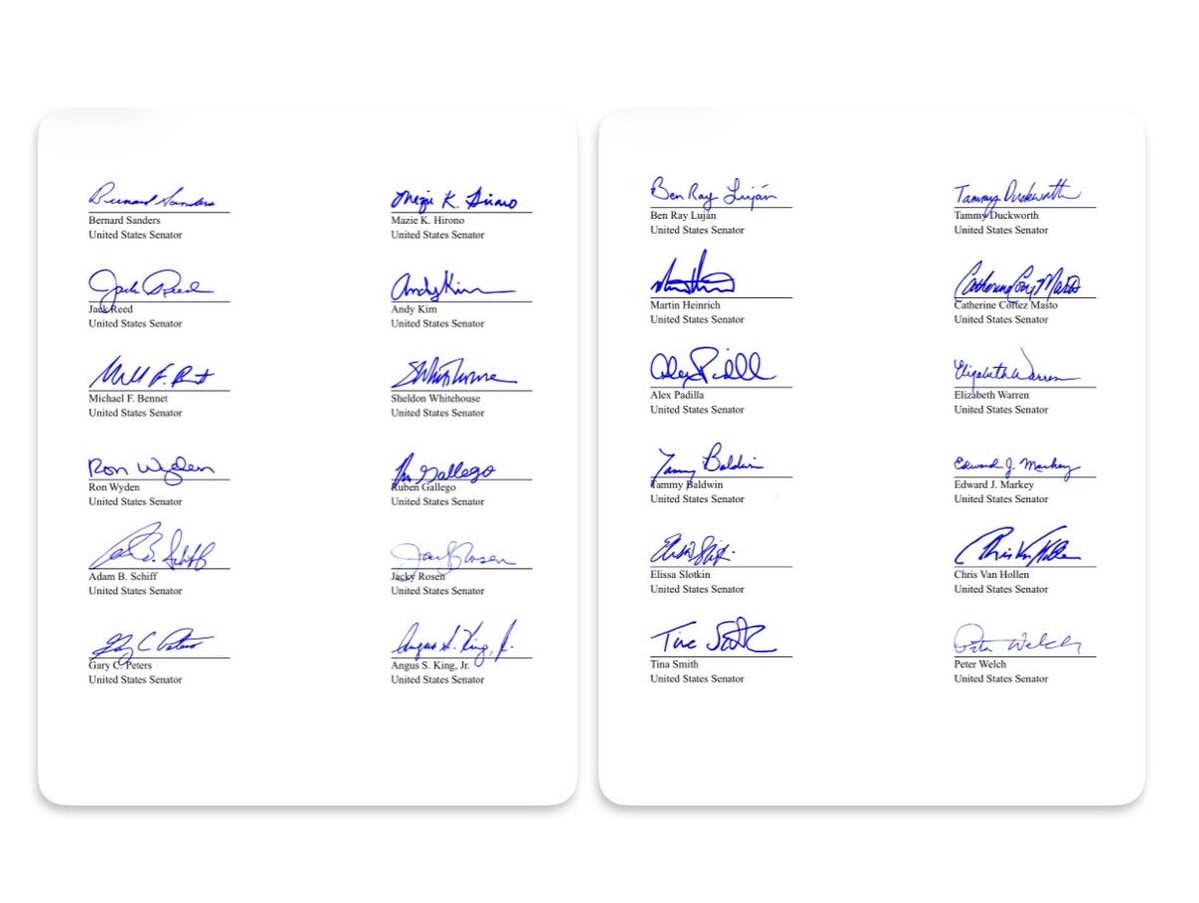 SenBlumenthal's tweet photo. Today, I led 45 of my Democratic colleagues in opposing Republican’s plan to slash disabled veterans’ benefits. We stand with veterans in the fight against these harmful cuts &amp; call on VA Secretary Collins to join us. https://t.co/tuZtDfNd4d