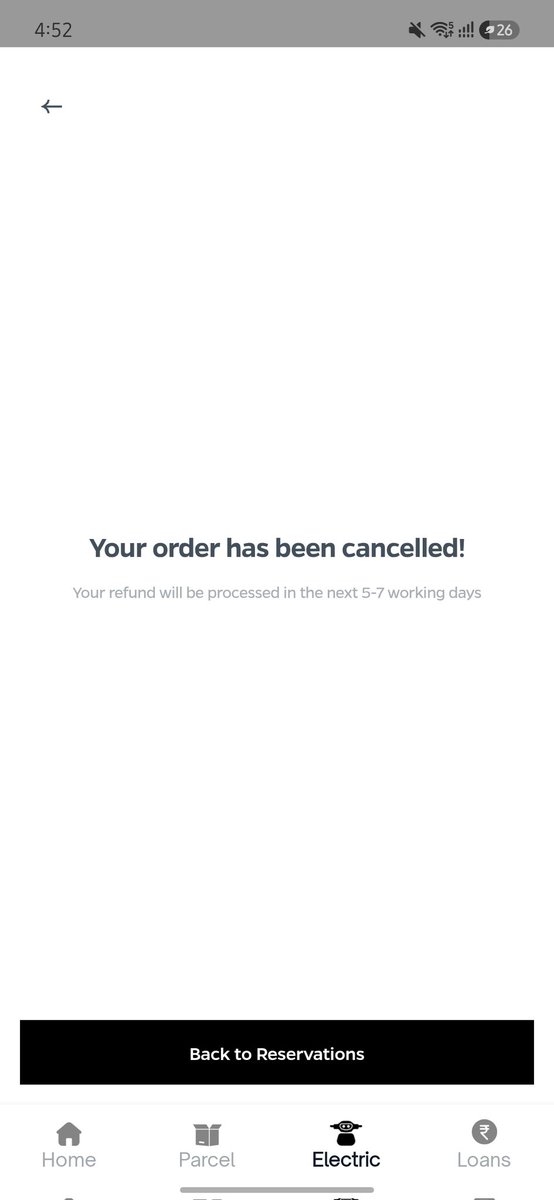 TejasRagesh's tweet photo. @OlaElectric When will you refund for my cancellation?

Ive canceled my bikr and still its showing up.
Fix it on urgent basis and refund my money! https://t.co/sF9gAewpx1