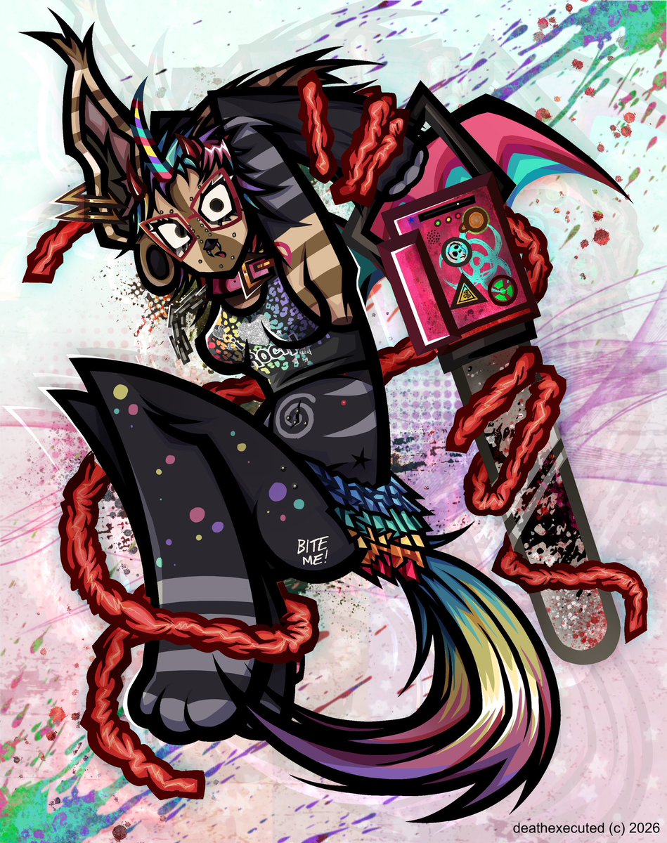 crushed2death's tweet photo. hello my name is death i'm new to twitter and i wanna make some friends :D this is what my art looks like and i like numetal and 2000s cartoons and horror movies (mostly from the 70's) PLEASE MOOT  ME #numetaltwt https://t.co/MJ9eW5ZffL