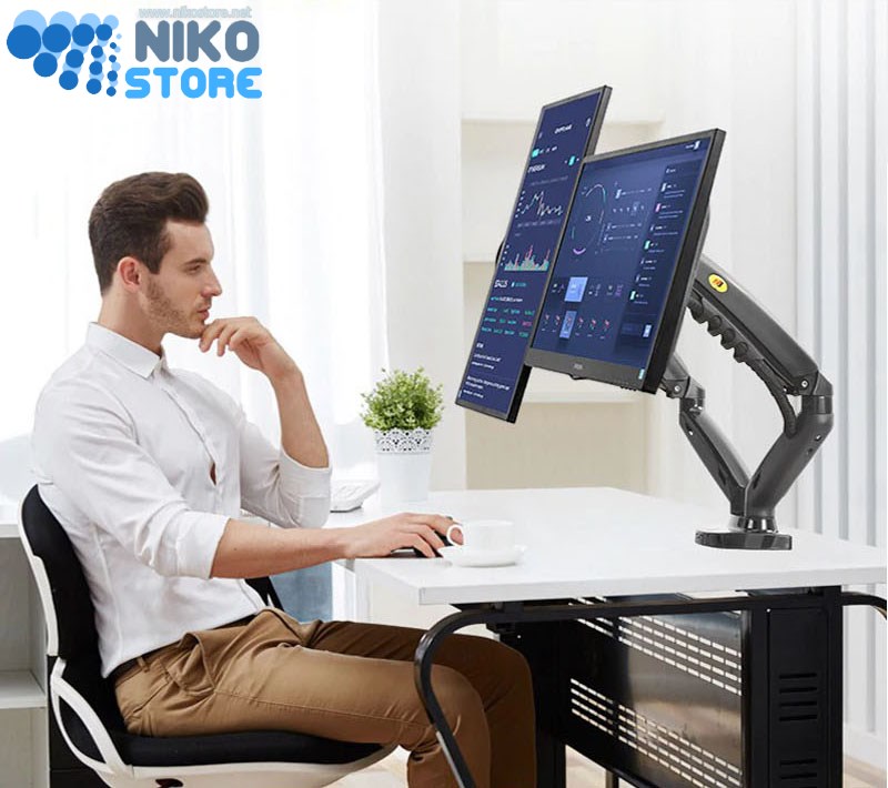 niko_store's tweet photo. 🔲 Brazo Soporte Rack Giratorio - Doble Monitor - Computadora | Precio: S/.404 Soles | Oferta Válida hasta: 24/06/2026
De diseño compacto y retráctil aumenta su espacio de trabajo con el Rack para doble monitor de última tecnología. Compatible para posición vertical de monitor... https://t.co/rYQZFKhy7s