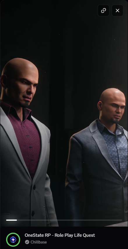couchfumo's tweet photo. this discord quest has an ad for a game that uses obvious ripoffs of the salamanca twins https://t.co/H4PIq5KY6e