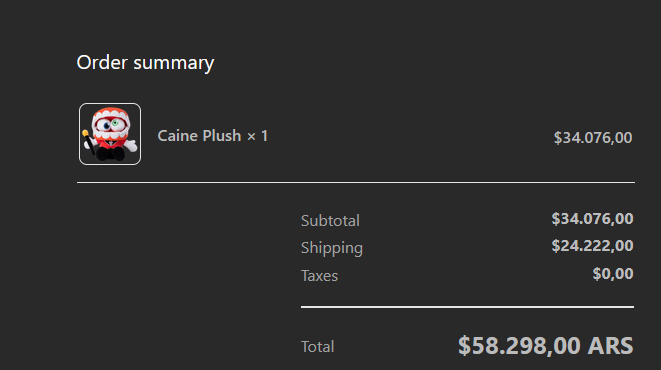 SrPabBa's tweet photo. AYUDA POR FAVOR!! @glitch_prod 
El 2 de marzo compré este peluche de Caine pero no me contestaron nada, hasta Mayo cuando me dijeron que por comprarlo "luego del 28 de marzo llegaría a inicios de Junio", cosa que no era real porque compré a inicios de Marzo y aún ninguna noticia https://t.co/fJAAOUEf6P
