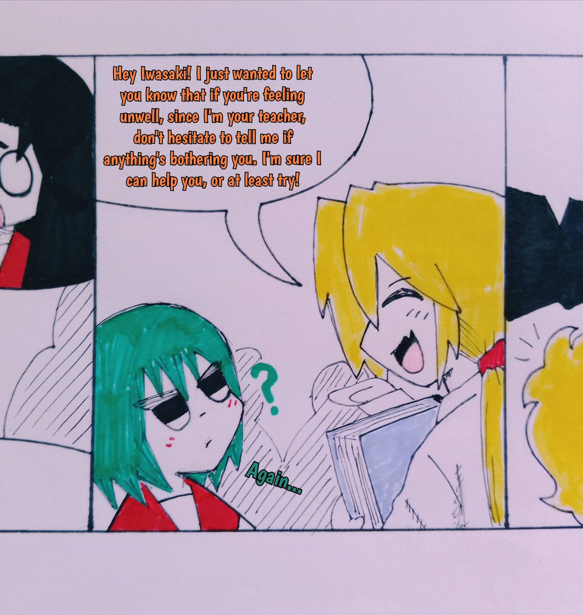 THE_STARGAZER13's tweet photo. LUCKY★STAR-LUCKY FOR ALL #9
by me (STAR★GAZER)
#luckystar #konataizumi #kyotoanimation https://t.co/pEdl4LNB4W