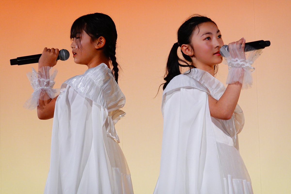 bigpure2010's tweet photo. 「ASH劇場」2026年5月31日エディオン紙屋町HALL

能美鈴花&amp;三坂春陽

#能美鈴花 #三坂春陽 #MAXGIRLS #ASH劇場 https://t.co/lE1umxrvgl