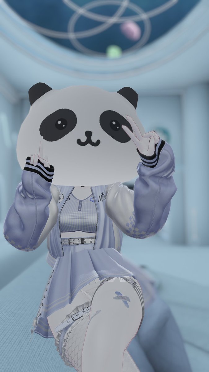 Nyan_Nya_VRC's tweet photo. 昨日の
ぽんでりさんまたお洒落な改変して可愛い
パンダと猫耳アザラシ
この服可愛いよねー https://t.co/ichA729IS9