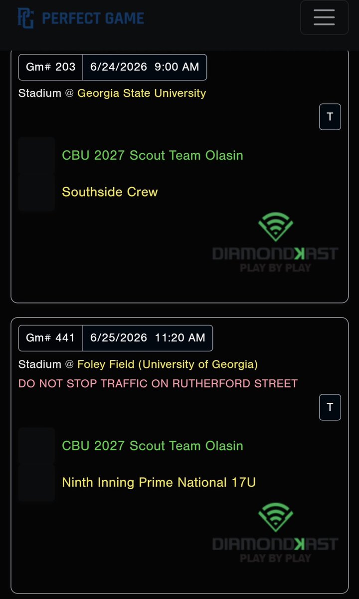 AustinStalbird's tweet photo. I will be pitching in relief at WWBA. Wednesday 6/24 at GSU and Thursday 6/25 at UGA.  @CBU2027Olasin @CBU_FL https://t.co/T3jkyaE7Ia