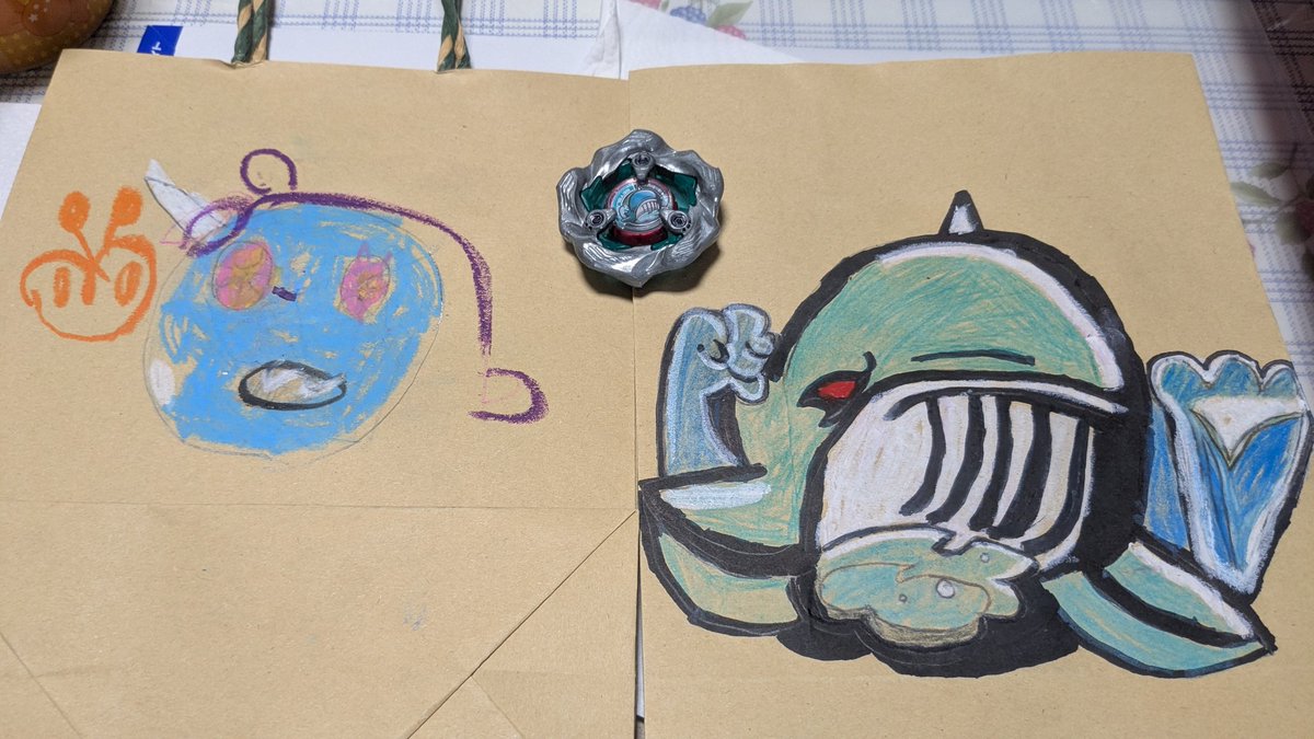 これもみなさんに見て欲しい！！！ 妹ちゃん(左)も絵がとっても上手