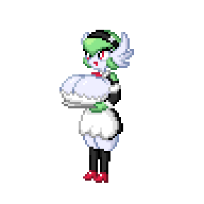 AltIFSaint's tweet photo. Milk Maid Gardevoir/Indeedee fusion by ProfShepard. Serving what can only be gallons of milk. https://t.co/S4WZrzmsWP