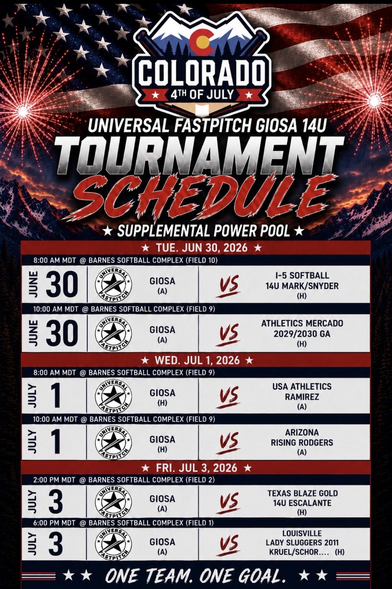 universalgiosa's tweet photo. @coach_rhode We'd love to see you out there! https://t.co/65Ql9fPjZY