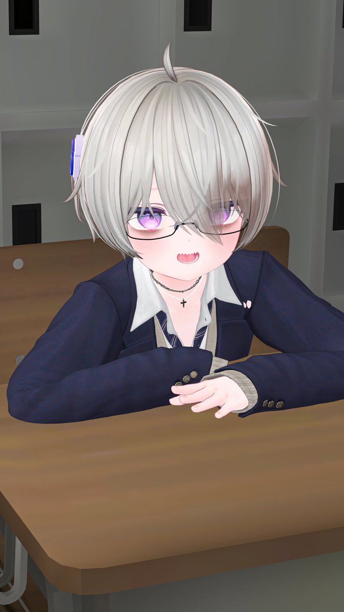 ANCR_eret's tweet photo. 「校則変更？男子も女子制服？そもそもおっさん誰……」
「────校則なら、仕方ない、仕方ない……」 https://t.co/Hkc7LrADkj