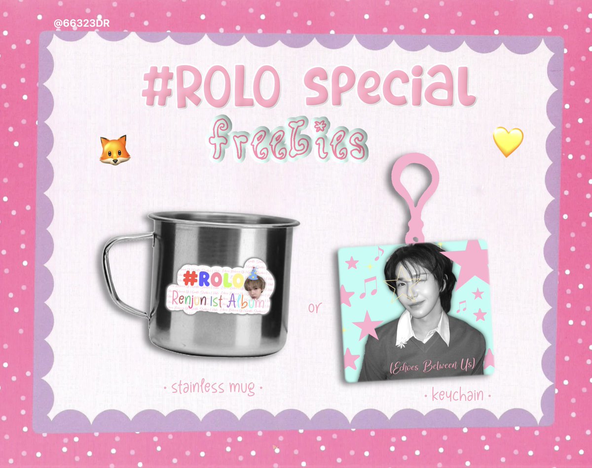 66323DR's tweet photo. hy gw mau bagi-bagi freebies juga special rolo🤗🤗🤗 online yah :3 offline juga si kayanya kalo dapet slot di @Juniverse323 tp keychain only :D

bantu rt plssss, yang mau mutualan juga yuk!! gw mau berteman😋

#RENJUN_同谋者的默契
#EchoesBetweenUs_RENJUN https://t.co/5I7KItHwf9