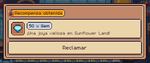 Sericatss's tweet photo. 🥳Siii otra semana mas del cofre de unicornio 📷 Justo necesito gemas https://t.co/Z2kq7ac8du #SunflowerLandweekly #SunflowerLandFarm  50 gemas 📷 🎉 https://t.co/d8bhCPcqZl