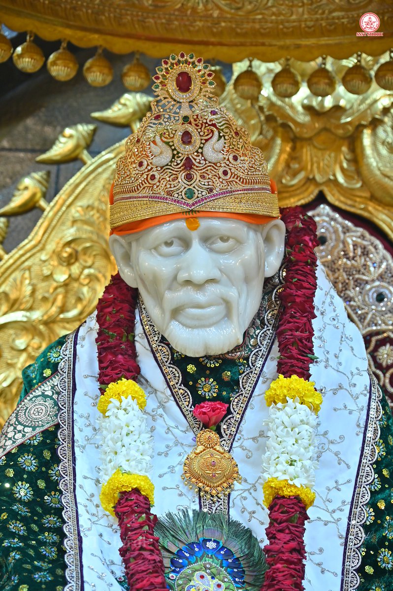 SSSTShirdi's tweet photo. *!! ॐ साई राम !!*
*श्री साईबाबा संस्थान विश्वस्त व्यवस्था,शिर्डी*
*!! ॐ Sai Ram !!*
*Shri Saibaba Sansthan Trust, Shirdi*
≈≈≈≈≈≈≈≈≈≈≈≈≈≈≈≈≈ 
*आरती :-शिर्डी माझे पंढरपुर*
*बुधवार २४ जून २०२६*  
*Aarti :-Shirdi Majhe Pandharpur*
*Wednesday 24 Jun 2026* https://t.co/nkj9F04AHR
