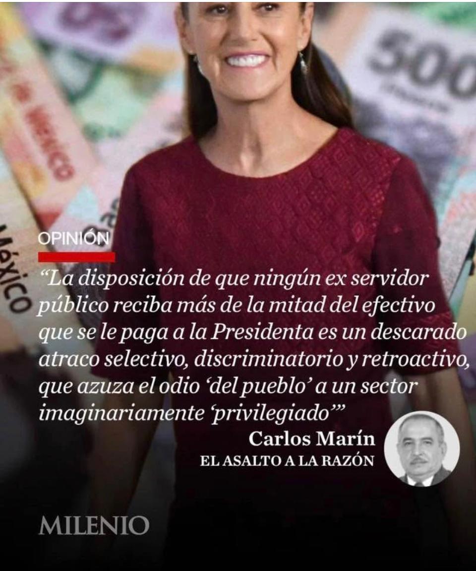 pcgomezf's tweet photo. Una descripción lapidaria de la Decisión Presidencial de Reducir las Pensiones de Jubilados del Sector Público 
Un Atraco, Un Robo y una Injusticia sin ninguna Base Jurídica solo un sustento ideológico o en el fondo un inexplicable Odio a los que fortalecieron al Sector Energia https://t.co/AQfiyZJyJs