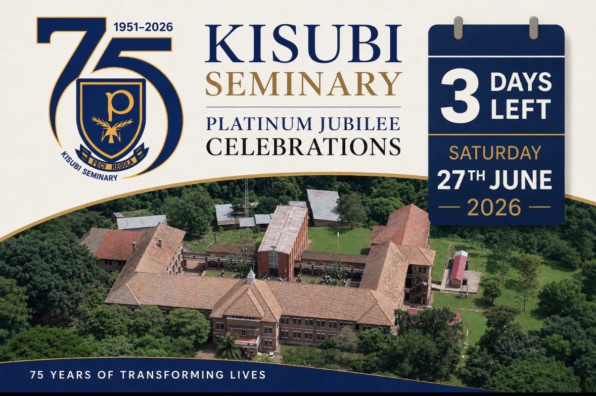 KisubiSeminary's tweet photo. "The steadfast love of the LORD never ceases; His mercies never come to an end; they are new every morning; great is your faithfulness." 

~Lamentations 3:22-23

[1, 2, 3] days to go! 
#KisubiSeminaryAt75 https://t.co/4PtDvcoA6U