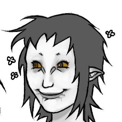 goths4vergil's tweet photo. not a thought in there #RE9 #oc https://t.co/gqHU0jD1P2