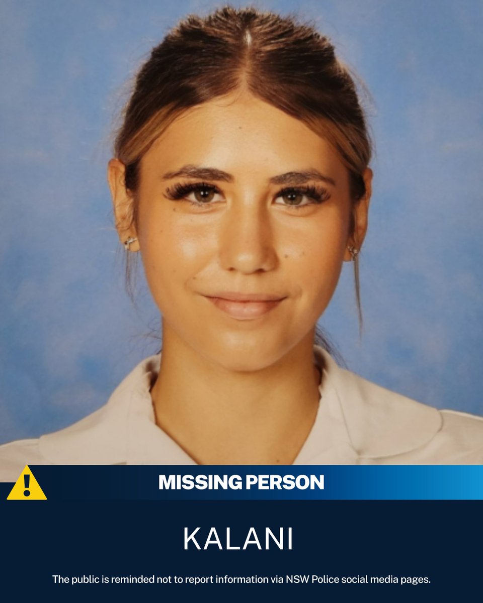 nswpolice's tweet photo. Can you help us find Kalani?

MORE INFORMATION ➡️ https://t.co/0jxVIJHE9H https://t.co/rP1jXyoCBd