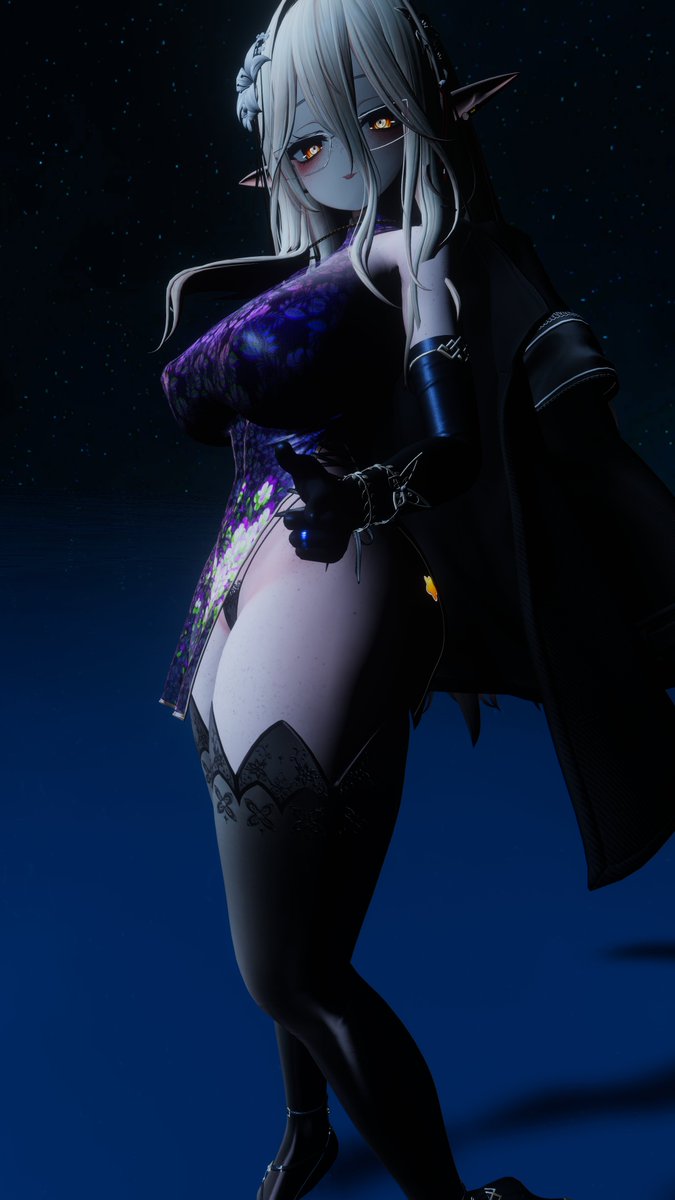 GalleryOfIce's tweet photo. A moonlight serenade~ https://t.co/ajWqGAiPsh