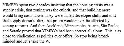 peter_tulip's tweet photo. Relaxing zoning restrictions boosts housing supply and improves affordability.
@JerusalemDemsas argues we need to be clearer that YIMBYism works.

https://t.co/iRhK6RtCBi https://t.co/OHbKPYmZs6