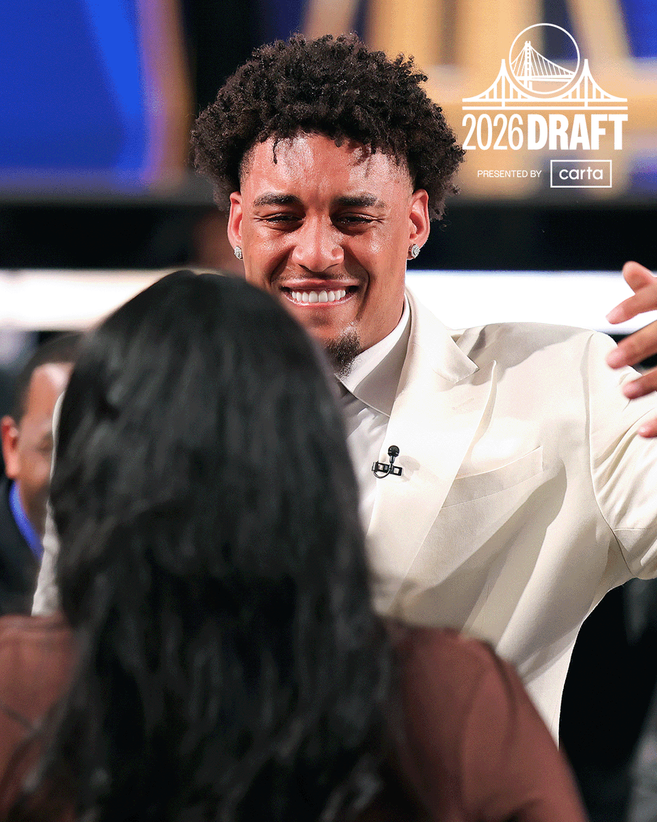 warriors's tweet photo. It means EVERYTHING to Yaxel 💙

@cartainc || #DubsDraft https://t.co/HgbAMFGrkA