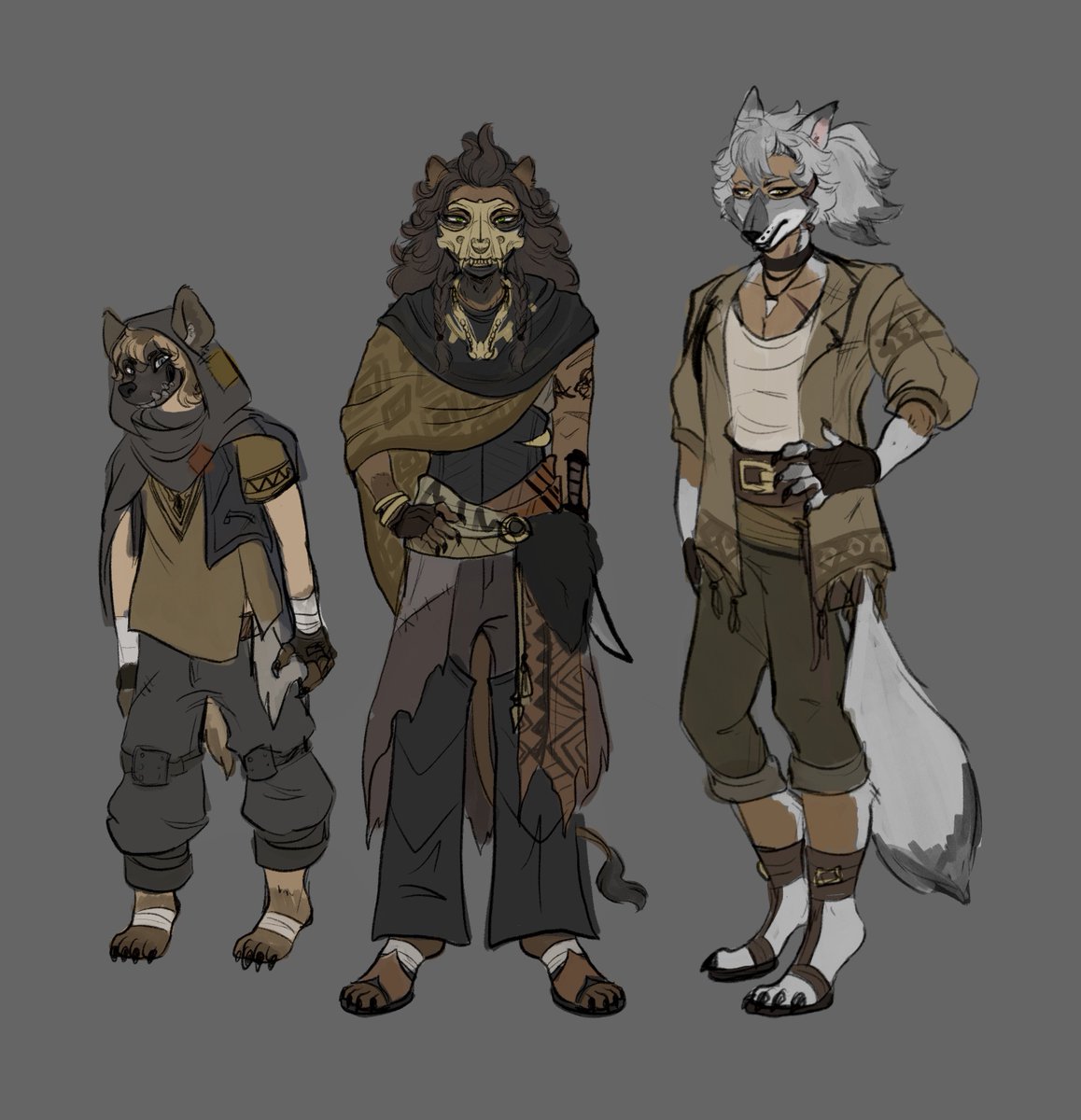 Gummi_Bunnie's tweet photo. New updated concept designs for Slasher Savanaclaw

Finally added Jack! And i did some updates on Leona, Ruggie I kept as is for now

(I was gonna qrt the original upload of them but idk wtf happened to that post) https://t.co/CzK6TEw7K4