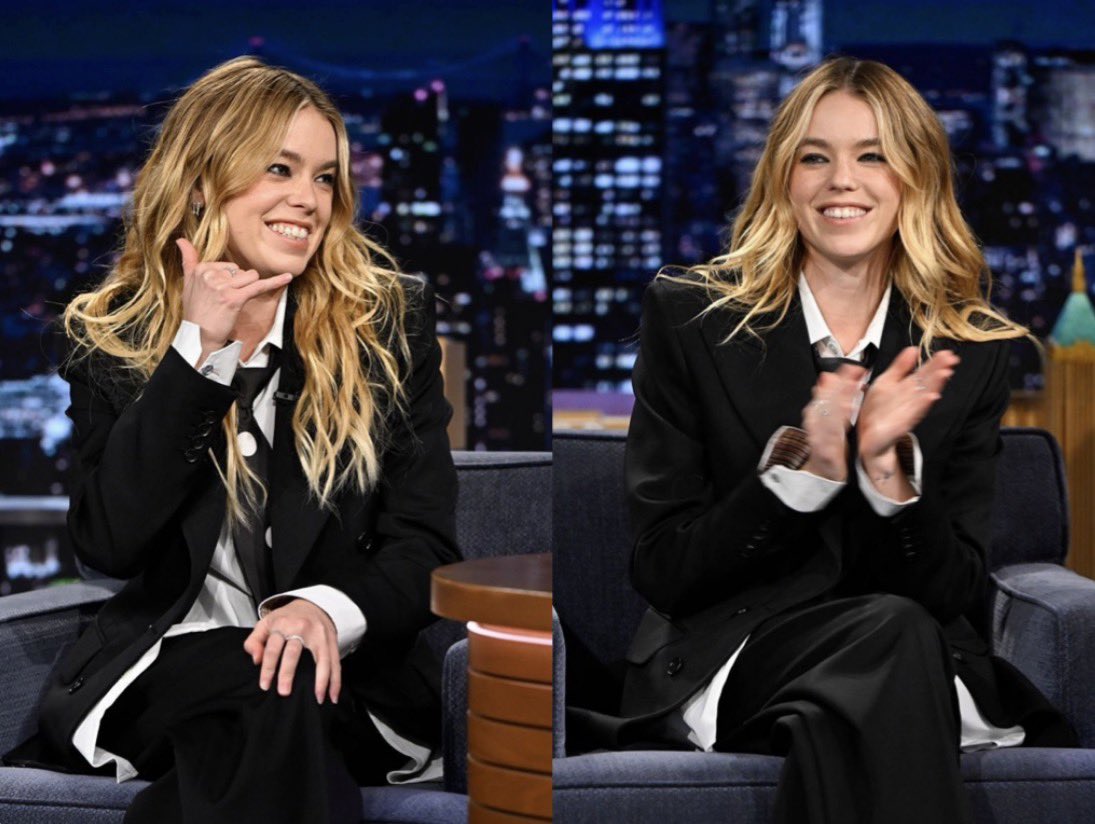 finalgirlsonia's tweet photo. MILLY ALCOCK IN A SUIT I CAN’T STOP WINNING 😍 https://t.co/QstD44kKfr