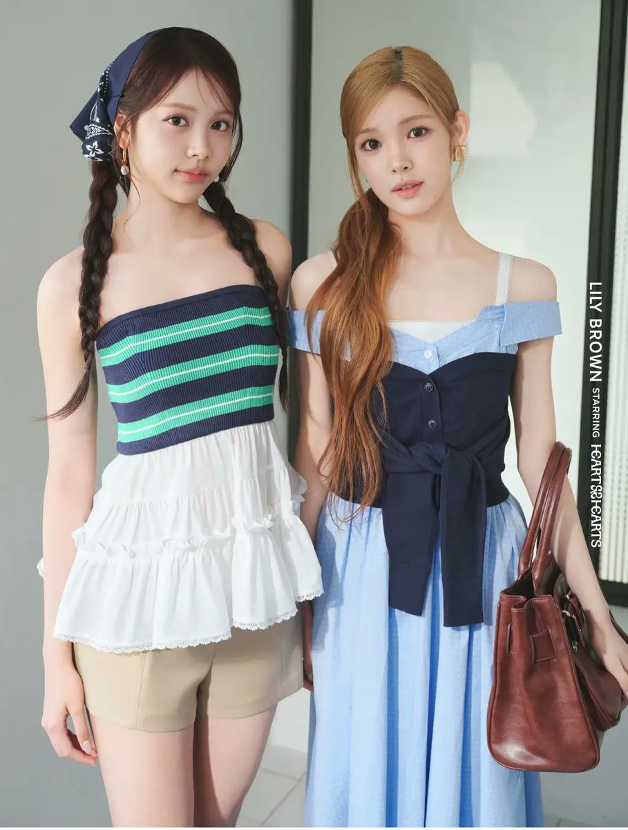 H2H_INA's tweet photo. 2026 SUMMER COLLECTION - LILY BROWN x Hearts2Hearts - JIWOO, JUUN, CARMEN, YUHA

#Hearts2Hearts #하츠투하츠 #H2H https://t.co/z1YzzVwbiv