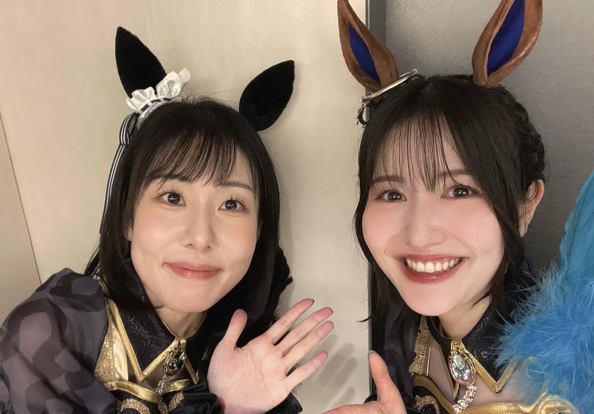 Senga_Hikari's tweet photo. 【お写真⑤】
続いて #ウマ娘7th東京D2 です！

◯エイシンフラッシュ役　藤野彩水さん
◯フェノーメノ役　日比優理香さん
◯ジャングルポケット役　藤本侑里さん
◯ステイゴールド役　松田颯水さん https://t.co/67gFhaC3fj