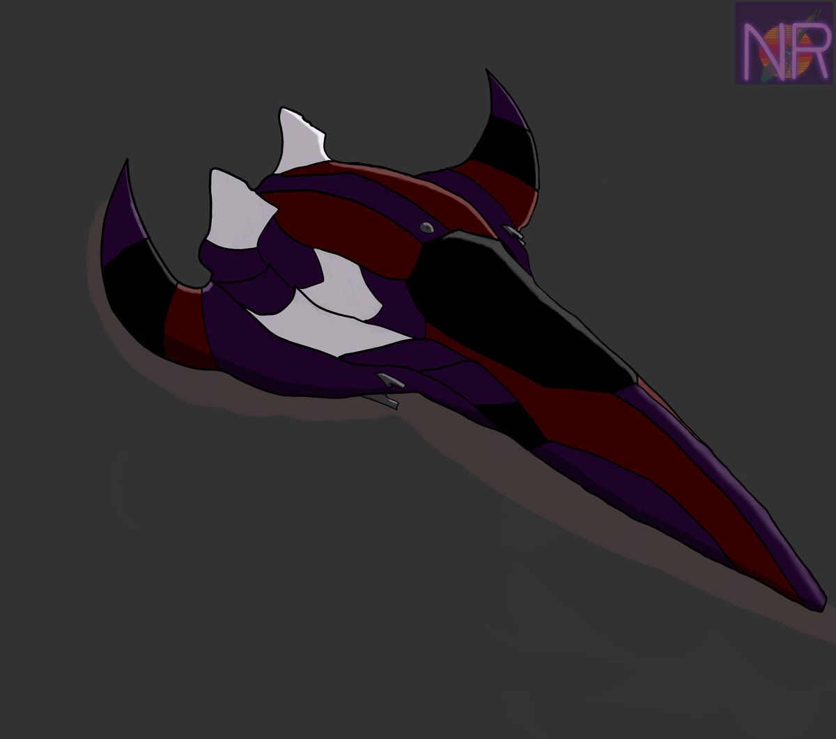 NamuhRepus85's tweet photo. Some of these posts are older from when  first started doing digital drawing again.  Just thought I'd share.  This was from a story I was once writing.  The ship's name was the Hwanchao.   Not the greatest, but oh well https://t.co/TDXoHL9hqb