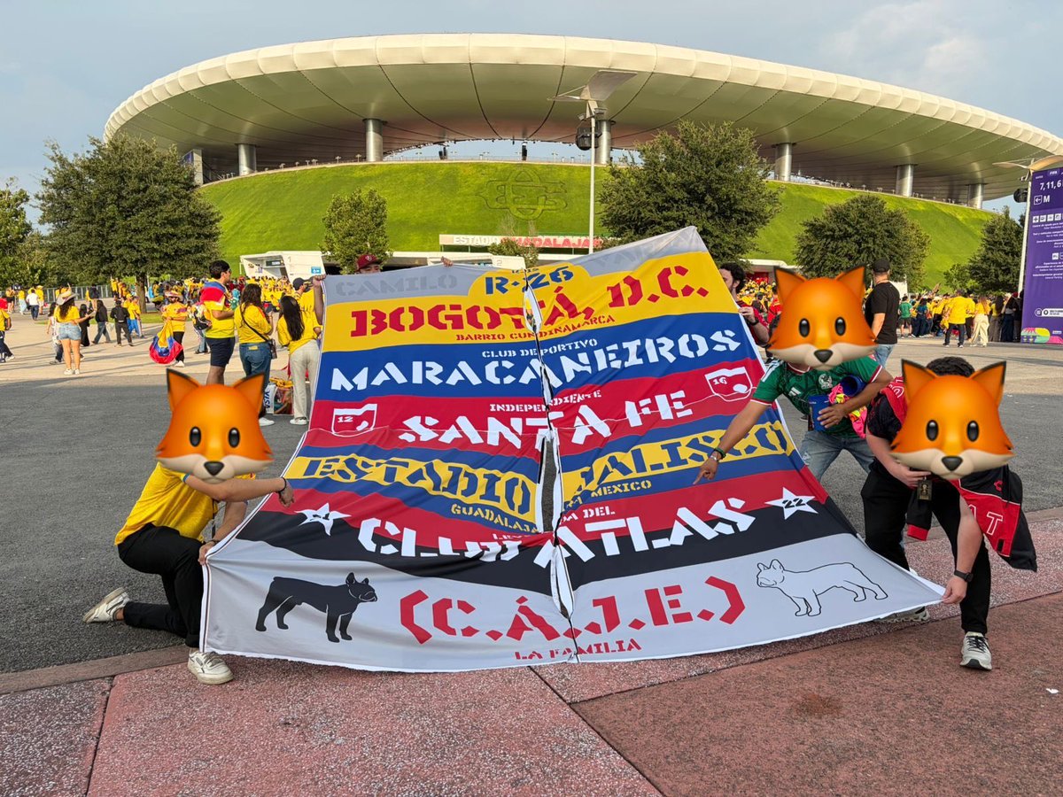 atlas_m_b_a's tweet photo. 🔴⚫️ Gracias a Camilo Vargas, Rojinegros y Colombianos juntos
🇲🇽🤝🇨🇴 https://t.co/CKYKr8nW2k