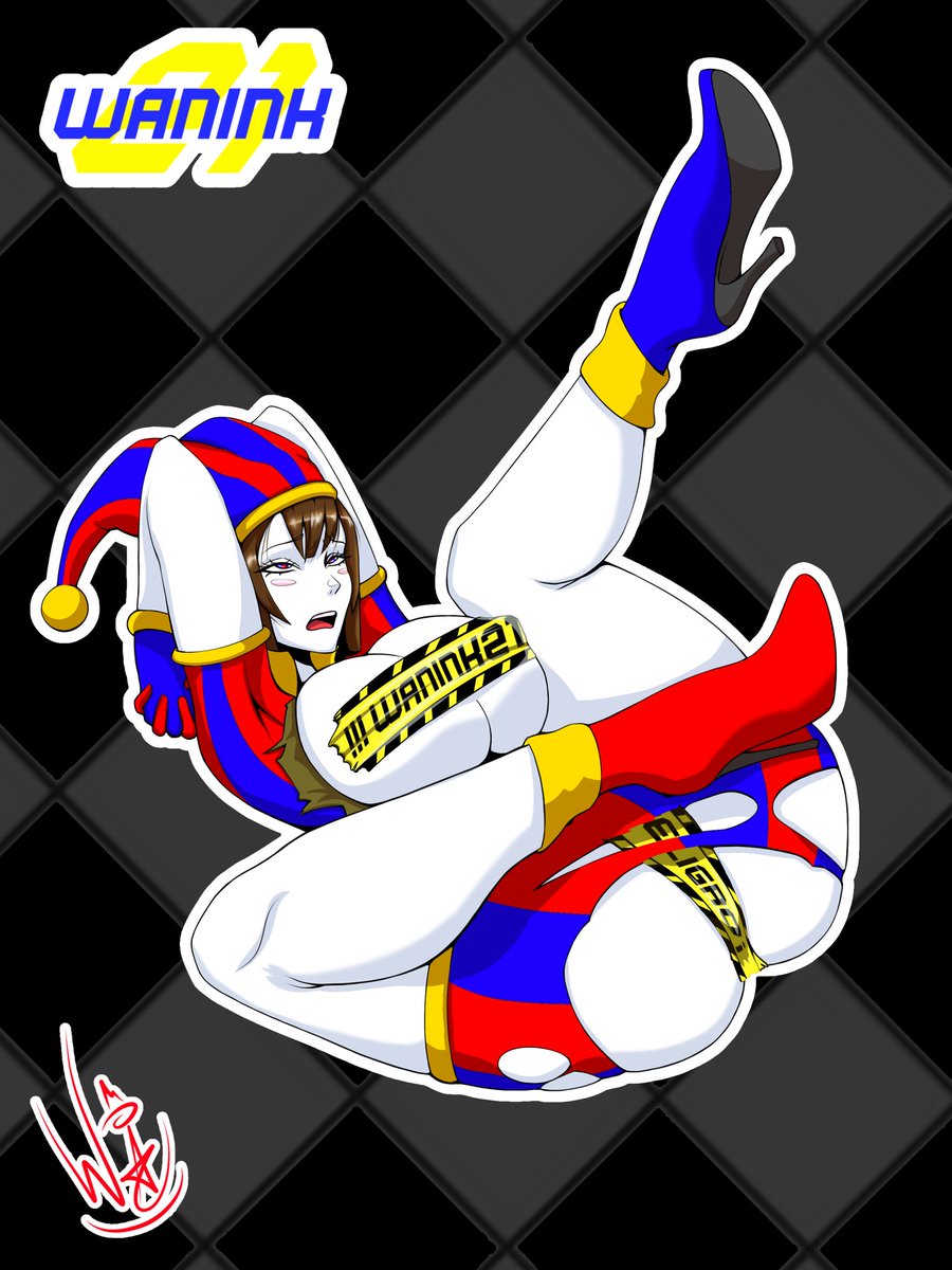 WanInk21's tweet photo. Pintadita y terminadita 🧐🤌

En mi opinión creo que este #fanart es de los mejores dibujos que he hecho gracias a consejos de amigos y un poco de estudio #autodidacta 😁
#pomni #digitalcircus https://t.co/QHnI0RLCzQ